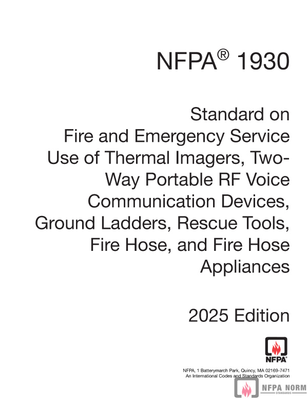 NFPA 1930 PDF NFPA 1930 PDF